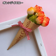 造花 インテリア 花 花束 ミニ フラワー 花飾り リビング ガーデニング アートフラワー 寝室 装飾 飾り ギフト 誕生日 プレゼント 母の日