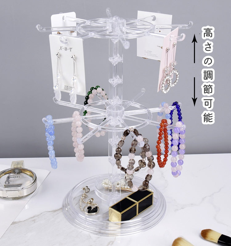 アクセサリースタンド 吊り下げラック フックスタンド キーホルダー キーフック 卓上収納 商品画像2