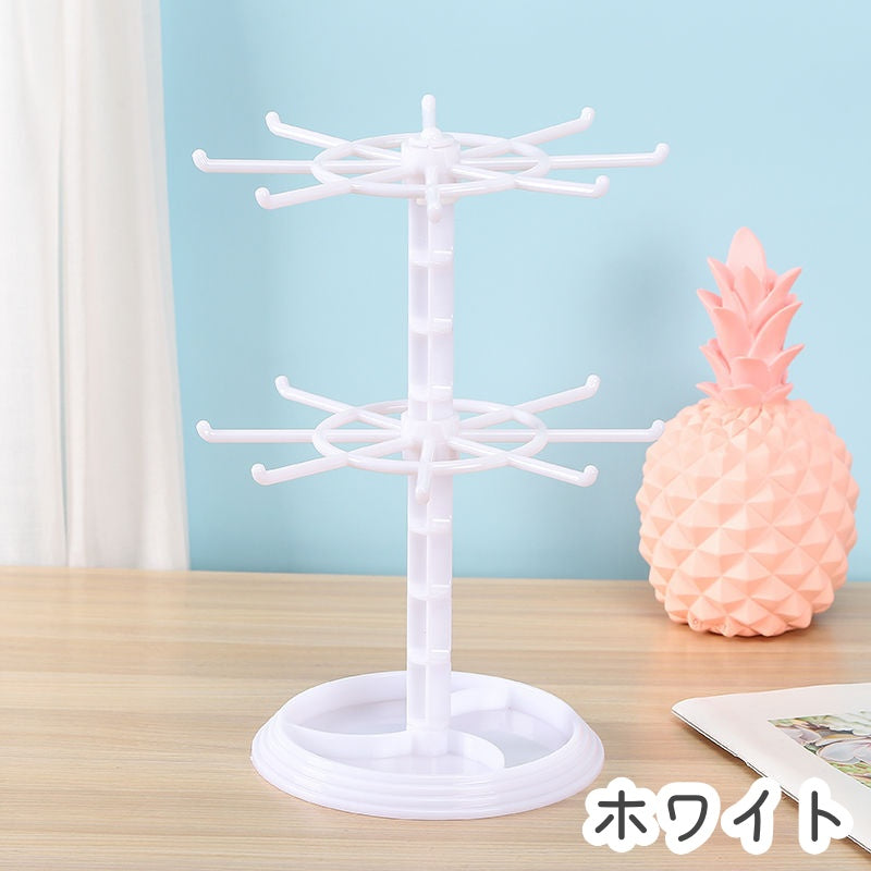 アクセサリースタンド 吊り下げラック フックスタンド キーホルダー キーフック 卓上収納 商品画像4
