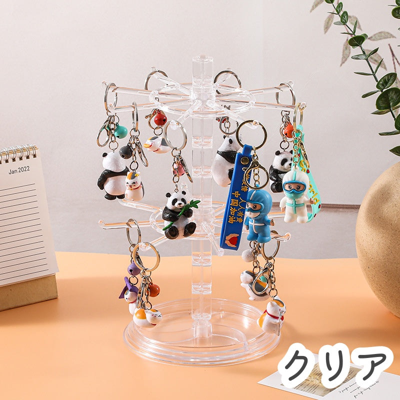 アクセサリースタンド 吊り下げラック フックスタンド キーホルダー キーフック 卓上収納 商品画像5