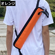 ドラムスティックケース ドラムスティック入れ 肩掛け 斜め掛け ファスナー チャック ジッパー シンプル カジュアル ドラムスティック 棒 バチ 収納 保管 持ち運び 持ち歩き