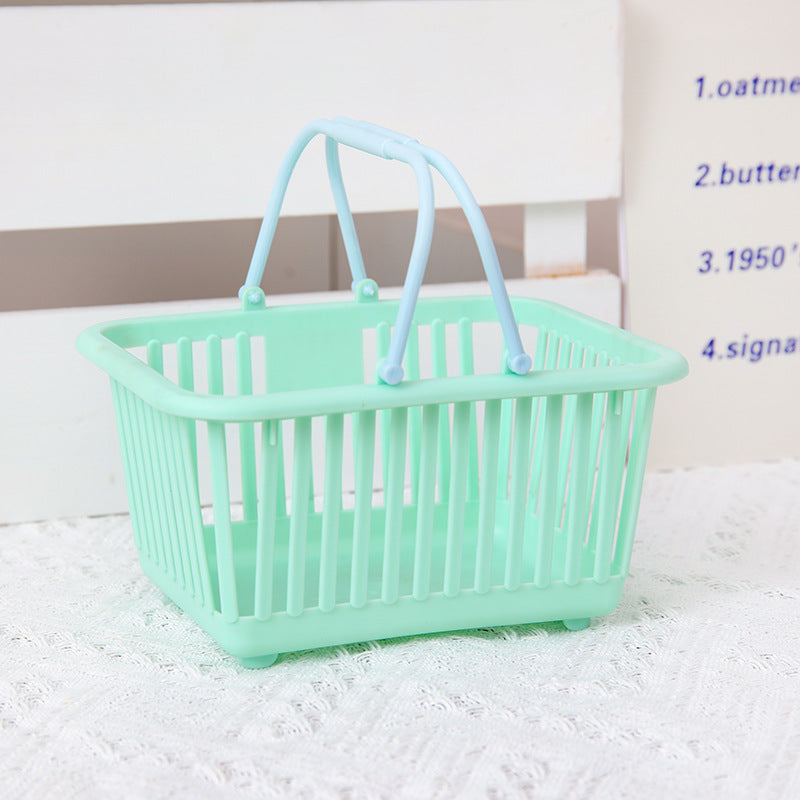 バスケット ミニ かご 卓上 手提げ 持ち手 商品画像4
