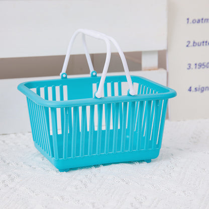 バスケット ミニ かご 卓上 手提げ 持ち手 商品画像5