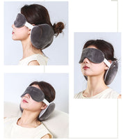 アイマスク アイピロー 2in1 安眠グッズ まくら ネックピロー 安眠 リラックス 旅行 トラベル 無地 単色 シンプル カラビナ付き 便利長距離 夜行バス 新幹線 飛行機 携帯 自宅 出張 コンパクト 昼寝 就寝時 仮眠 休憩
