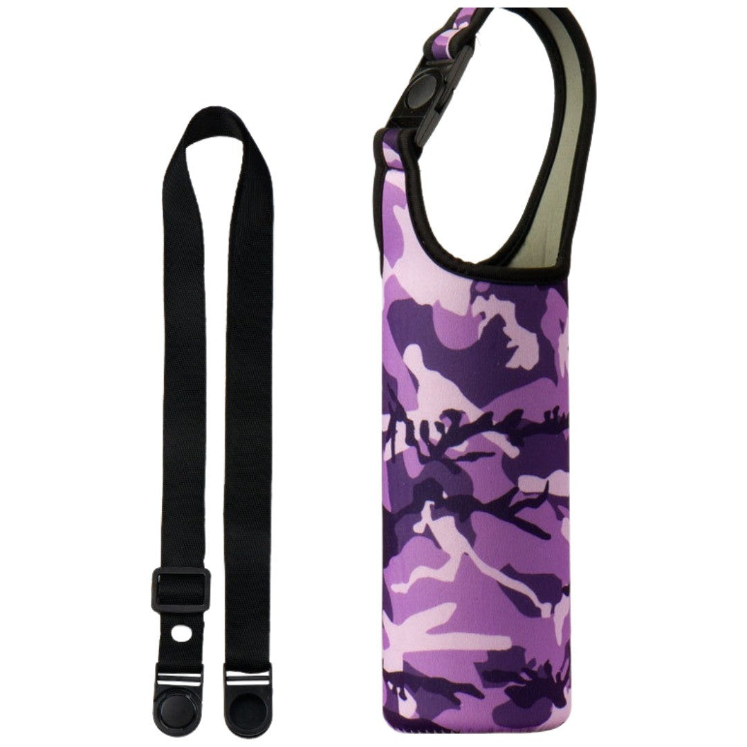 水筒カバー 水筒ケース ボトルホルダー 日用品雑貨 子供 キッズ ストラップ付き 肩掛け 斜めがけ 持ち手付き 通学 ピクニック