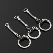 キーホルダー スネークキーホルダー 単品 1個 パーツ 部品 リング フックストッパー付き DIY ハンドメイド 手作り 昔ながら