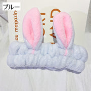 ヘアバンド ヘッドバンド レディース 女性用 耳付き 髪留め 洗顔 洗面 メイク 化粧 スキンケア 可愛い 柔らかい ふわふわ もこもこ リラックスタイム お風呂 バス用品 大人用