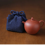 茶器バッグ 巾着袋 茶器収納 茶道具 和風 持ち運び 小物入れ コップ袋 急須 茶碗 中国茶器 おしゃれ