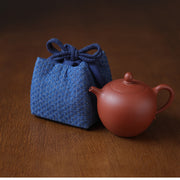 茶器バッグ 巾着袋 茶器収納 茶道具 和風 持ち運び 小物入れ コップ袋 急須 茶碗 中国茶器 おしゃれ