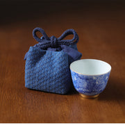 茶器バッグ 巾着袋 茶器収納 茶道具 和風 持ち運び 小物入れ コップ袋 急須 茶碗 中国茶器 おしゃれ