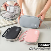 ガジェットポーチ ガジェットケース 小物入れ 収納ポーチ モバイルバッテリー イヤホン 充電ケーブル コード 旅行 出張 便利