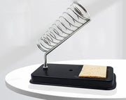 はんだごて台 はんだごてホルダー はんだごてスタンド こて台 はんだごて置き スパイラル DIY 作業用品 工具 加工用 電子部品 組み立て 簡単 便利