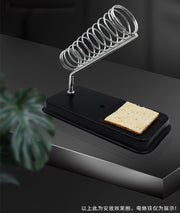 はんだごて台 はんだごてホルダー はんだごてスタンド こて台 はんだごて置き スパイラル DIY 作業用品 工具 加工用 電子部品 組み立て 簡単 便利