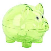 貯金箱 ブタ型 ブタ貯金箱 ピギーバンク インテリア雑貨 インテリア小物 小銭用 コイン 小銭 豚 ぶた 動物 アニマル 中身が見える クリア おしゃれ かわいい 贈り物 プレゼント ギフト