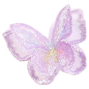 ワッペン アップリケ 6個セット レース 刺繍 蝶 バタフライ クラフト ハンドメイド 装飾 手芸材料 DIY 可愛い おしゃれ