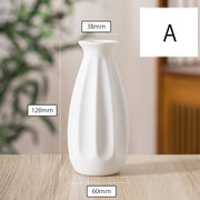 花瓶 花びん 陶器 セラミック フラワーベース フラワースタンド 白 ホワイト シンプル モダン スリム 一輪挿し 花束 インテリア雑貨 生花 造花 グリーン おしゃれ かわいい 置物 フラワーアレンジメント 装飾 飾り