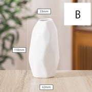花瓶 花びん 陶器 セラミック フラワーベース フラワースタンド 白 ホワイト シンプル モダン スリム 一輪挿し 花束 インテリア雑貨 生花 造花 グリーン おしゃれ かわいい 置物 フラワーアレンジメント 装飾 飾り