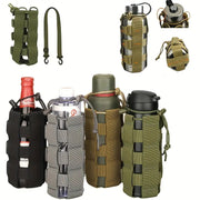 ボトルカバー ドリンクカバー ボトルケース キャンプ アウトドア ハイキング 登山 遠足 ペットボトル ホルダー ショルダー 調節可能 取り外し可能 水筒カバー ペットボトルカバー マイボトル 水筒ポーチ 単色 雑貨 通勤 通学 持ち運び カジュアル かっこいい