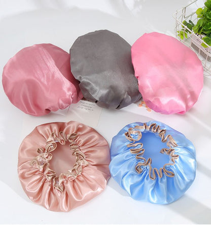 シャワーキャップ 単品 1個 2層構造 二重防水 お風呂キャップ 商品画像5