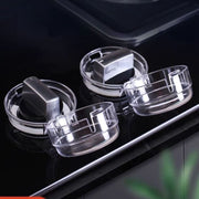 スイッチカバー ガスコンロ 1個 単品 つまみカバー ノブカバー 保護カバー オーブンガス ベビー 赤ちゃん 子供 セーフティーグッズ 耐熱 安全対策 誤操作防止 キッチン用品 いたずら防止 怪我防止 ベビーガード チャイルドロック プロテクター 透明カバー クリアカバー