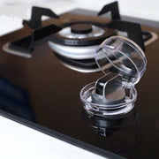 スイッチカバー ガスコンロ 1個 単品 つまみカバー ノブカバー 保護カバー オーブンガス ベビー 赤ちゃん 子供 セーフティーグッズ 耐熱 安全対策 誤操作防止 キッチン用品 いたずら防止 怪我防止 ベビーガード チャイルドロック プロテクター 透明カバー クリアカバー