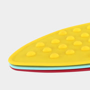 アイロンマット アイロン置き 単品 1個 キッチン 洗濯用品 耐熱 シリコン 吊り下げ 滑り止め 凸凹 デコボコ 焦げ防止 ソフト 洗える 便利 シンプル
