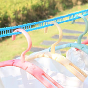 物干しロープ 洗濯ロープ 洗濯ひも 3m 5m 8m フック付き 引っ掛け穴あり 室内干し 屋外 持ち運び コンパクト 軽量 旅行 キャンプ 洗濯用品 ランドリーグッズ