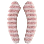 便座シート 便座カバー 貼り付け O型 U型 トイレ用品 便座クッション 粘着式 繰り返し使える 水洗い可能 便利 簡単 衛生的 シンプル ふわふわ ボーダー お洒落