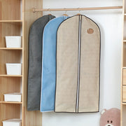 衣類カバー 洋服カバー 衣類収納ボックス 前開き 不織布 ジッパー ファスナー 型崩れ防止 ほこり除け アウター スーツ コート