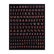 ネイルシール ネイルステッカー アルファベット イニシャル 大文字 記号 数字 デコシール セルフネイル ネイルアート レジン アクセサリー DIY ハンドメイド 貼るだけ カラフル 手帳 デコレーション 銀色 金色 白 黒 ローズゴールド