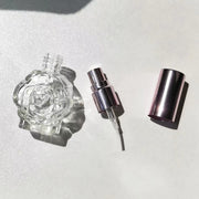 アトマイザー 詰替容器 詰め替え 香水 ボトル スプレー 10ml 香水瓶 花 バラ風 薔薇 ミニサイズ コンパクト 女子 女性 おしゃれ かわいい 持ち運び 携帯 小分け フレグランス コロン