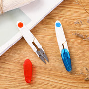糸切りばさみ 糸きり 裁縫道具 手芸用品 ハンドメイド はさみ ハサミ 小ばさみ 鋏 糸用 カバー付き かわいい