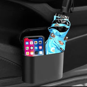 車用ごみ箱 ゴミ箱 ダストボックス 車用品 カーアクセサリー 車内収納 内装用品 小物入れ クリップ ドアポケット 吊り下げ ふた付き 蓋 引っ掛け シンプル ミニ コンパクト