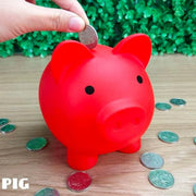 貯金箱 豚 ぶた ブタ 小銭 硬貨 貯める 可愛い キュート ユニーク インテリア 子供 大人