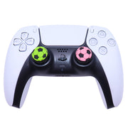 アナログスティックカバー 2個セット キャップ ゲームパッド コントローラー 保護 滑り止め ゲームアクセサリー サッカーボール PS4 PS5 Xbox カラバリ豊富