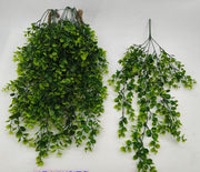 フェイクグリーン 人工観葉植物 造花 緑 1本 単品 吊り下げ リーフ 葉っぱ 装飾 飾り インテリア小物 枯れない 長い ロング リビング 玄関 トイレ 洗面所 寝室 おしゃれ ナチュラル かわいい