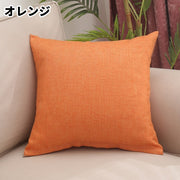 クッションカバー 同色2枚セット インテリア小物 生活雑貨 日用雑貨 45cm 正方形 四角形 チャック ファスナー 無地 シンプル シック カジュアル クール かっこいい 可愛い かわいい キュート おしゃれ