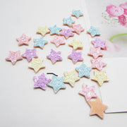 デコパーツ 単品 1個 ハンドメイド アクセサリー 手芸材料 ハート スター キラキラ 可愛い デコレーション