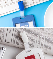 バンドクリップ 10個セット 移動ポケット 名札クリップ 吊り下げ カードホルダー 名札ホルダー ネームホルダー IDカード シンプル 便利
