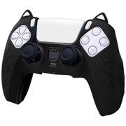 PS5コントローラー用 プレイステーション5用 プレステ5用 プロテクトカバー シリコン製 保護 滑り止め 耐衝撃 猫耳 可愛い