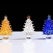 置物 インテリア小物 インテリア雑貨 ガラス クリスマスツリー型 6cm 小さめ 小型 半透明 可愛い かわいい キュート フェミニン ガーリー おしゃれ イベント関連雑貨 屋内装飾 リビング 寝室