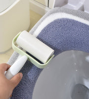 便座カバー トイレカバー トイレ用品 O型 柔らかい ふわふわ 洗える 伸縮 防寒 取り付け簡単 おしゃれ かわいい 洗濯 冷え防止