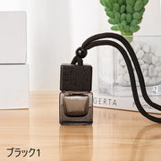 アロマディフューザー瓶 車用香水瓶 8ml 芳香瓶 車用品 車載 カーアクセサリー 芳香剤ケース ガラス瓶 ストラップ 紐 吊り下げ カーディフューザー アロマ容器 詰め替えケース ボトル おしゃれ スタイリッシュ