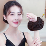 ポイントウィッグ 部分ウィッグ お団子ウィッグ レディース 女性 ヘアアクセサリー お団子ヘアー カール ヘアアレンジ イメージチェンジ ボリューム お出かけ イベント パーティー 普段使い 婦人用 ファッション小物