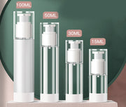 詰め替え容器 アトマイザー スプレーボトル 乳液ボトル 小分け 携帯用 霧吹き 噴霧器 真空 クリア 透明 持ち運び 化粧水 ローション 旅行 トラベルグッズ