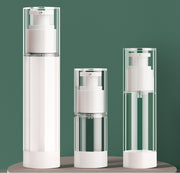 詰め替え容器 アトマイザー スプレーボトル 乳液ボトル 小分け 携帯用 霧吹き 噴霧器 真空 クリア 透明 持ち運び 化粧水 ローション 旅行 トラベルグッズ