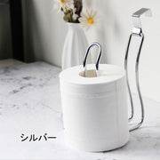 トイレットペーパーホルダー トイレットペーパー ペーパーホルダー ホルダー トイレ用品 トイレグッズ トイレ収納 トイレ 収納 穴あけ不要 便利