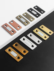 マグネットキャッチ ドアキャッチ 1組 1セット ドア止め金具 DIY 引き戸 戸棚 家具扉 磁力 磁石 便利アイテム