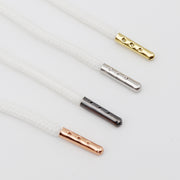 アグレット 4個セット 金属製 シューパーツ 靴紐アクセサリー シューレースチップ 先端 ストッパー 金具 スニーカー パーカー