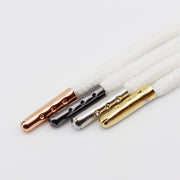 アグレット 4個セット 金属製 シューパーツ 靴紐アクセサリー シューレースチップ 先端 ストッパー 金具 スニーカー パーカー